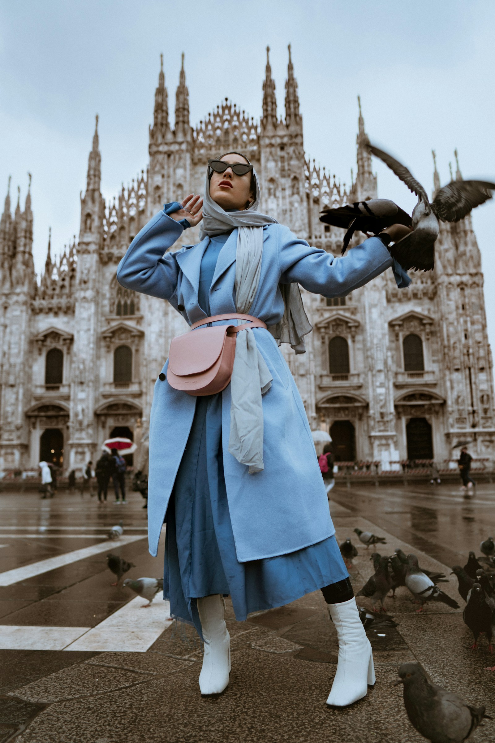 Inspiration mode : silhouette féminine dans la ville